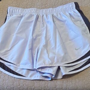 Nike Women's Athletic Shorts in light and dark purple